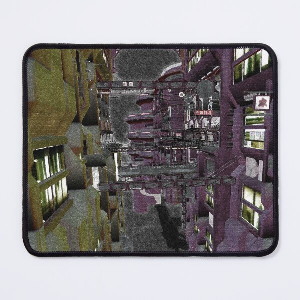 Item preview, Green and Purple City designed and sold by AlicetheRose98.