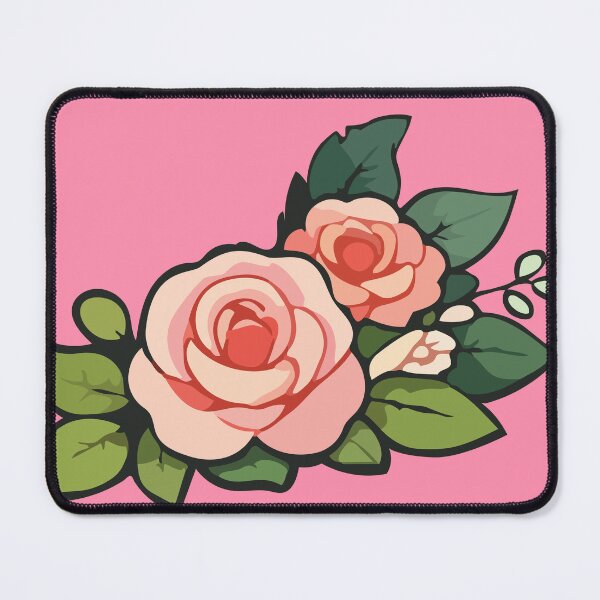 Item preview, Beautiful Pink Rose Illustration designed and sold by maulaniism.