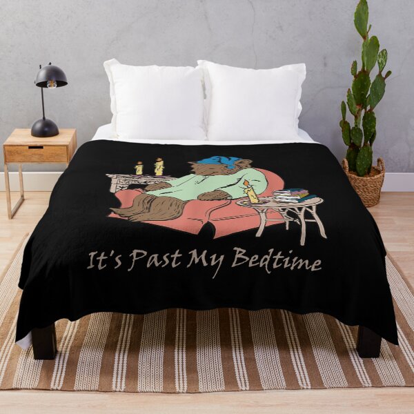Item preview, It's Past My Bedtime Funny Bear Lover Reading designed and sold by DoodleUrban.