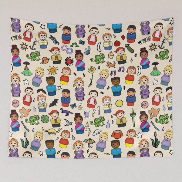 Item preview, Miss Frizzle and Class designed and sold by Unhinged Heather.