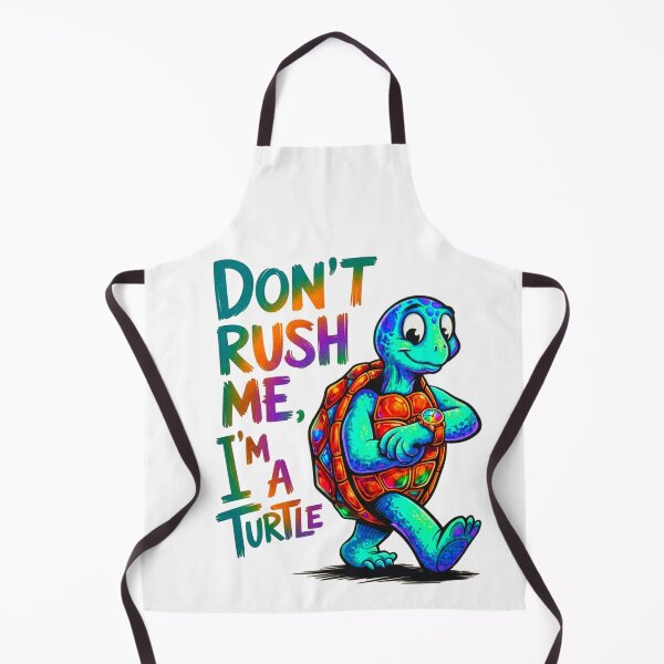 Item preview, Dont Rush Me Im Turtle Funny Retro Design designed and sold by ExploreAura Studio.