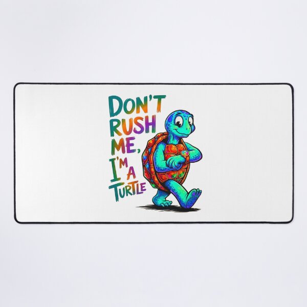 Item preview, Dont Rush Me Im Turtle Funny Retro Design designed and sold by ExploreAura Studio.