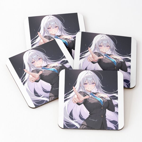 Item preview, Manga - Stylized Female Character, Chic Attire and Dynamic Energy designed and sold by AnimeShin.