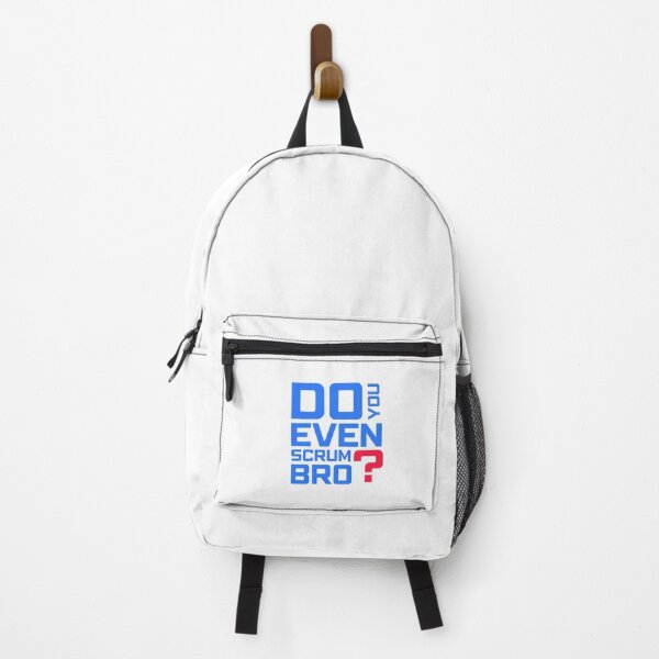 Item preview, Funny Scrum Master - Do You Even Scrum Bro Agile Tech - Blue and Red Edition designed and sold by 3hornCreations.