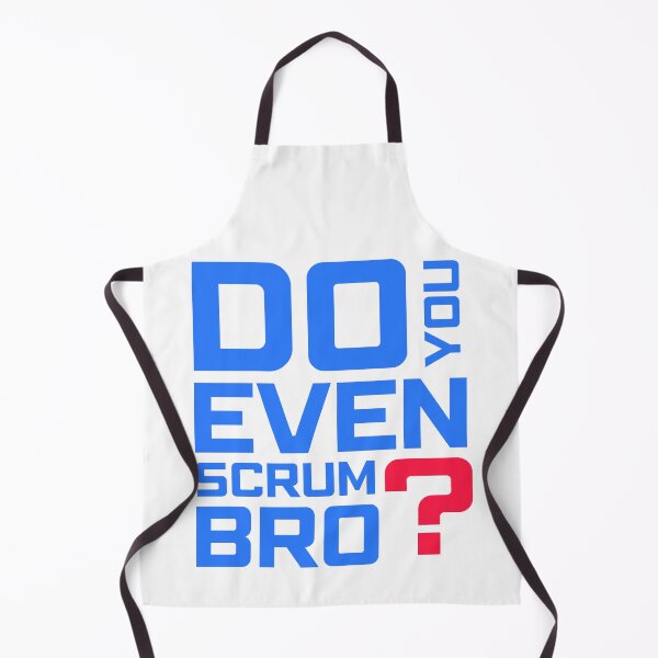 Item preview, Funny Scrum Master - Do You Even Scrum Bro Agile Tech - Blue and Red Edition designed and sold by 3hornCreations.