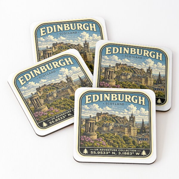 Item preview, Edinburgh | Scotland | UK Adventure Collection designed and sold by naturalsurvival.