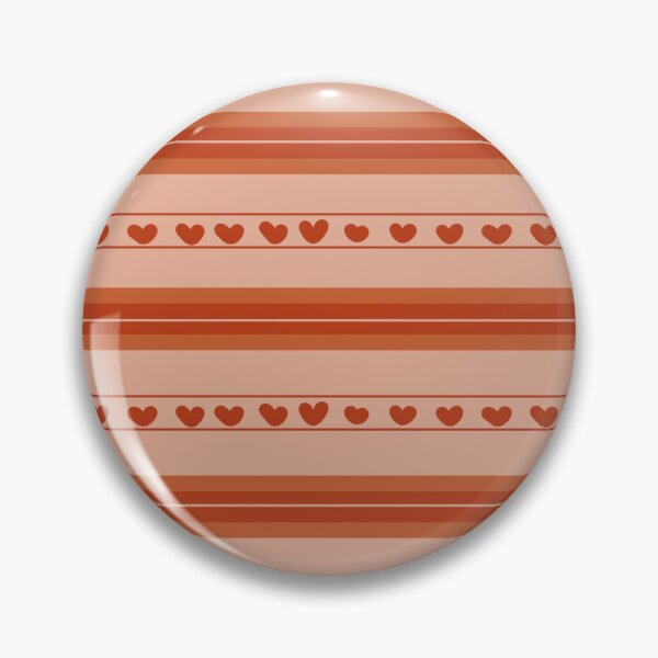 Item preview, Light Orange & Dark Orange Hearts in Stripes designed and sold by KSimpson838.