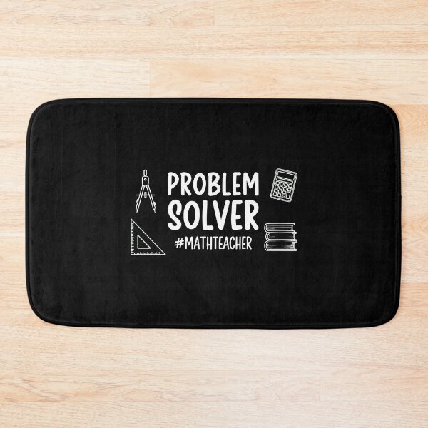 Item preview, Problem Solver #Mathteacher Mathematics Educator Student Professor designed and sold by PopStars1993.
