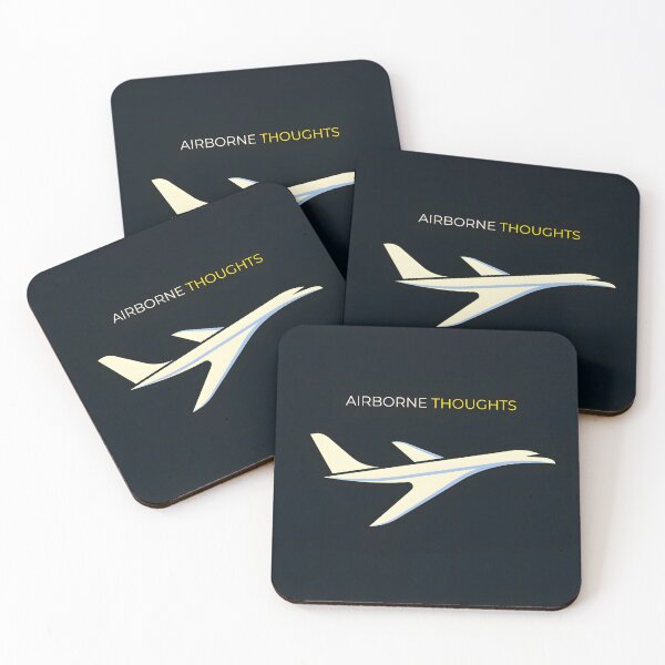 Item preview, Airborne Thoughts Minimalist Jet Art designed and sold by WingLink.