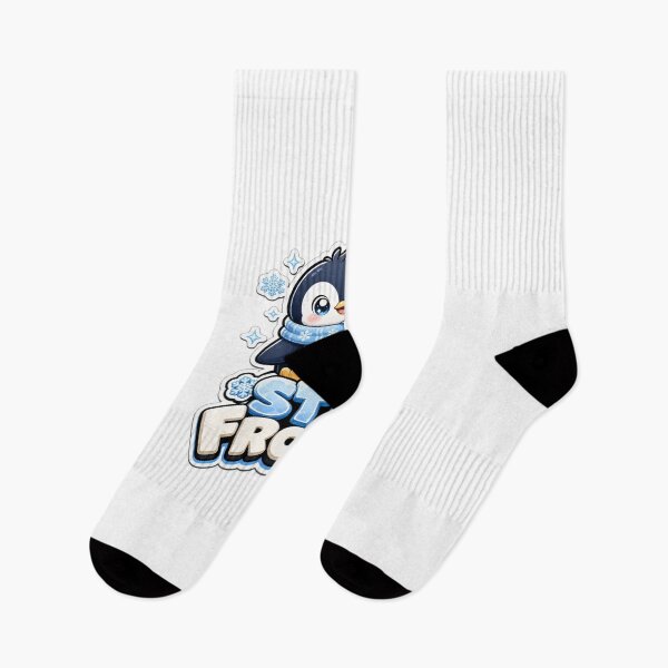 Item preview, Stay Frosty Penguin Kawaii Winter designed and sold by BoosterShop.