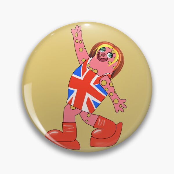 Item preview, Spice Girl Blobby Geri Halliwell Ginger  designed and sold by Aisling Tierney.