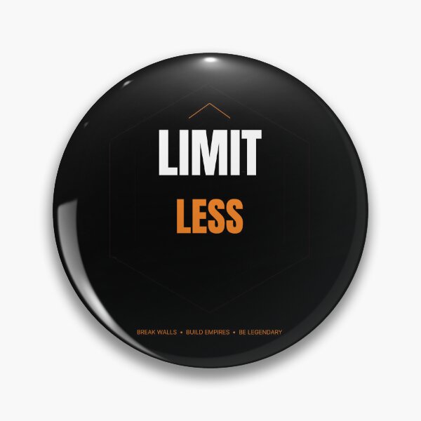 Item preview, Limit Less Motivational Typography Design designed and sold by Hayir Design.