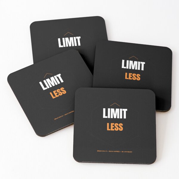 Item preview, Limit Less Motivational Typography Design designed and sold by Hayir Design.
