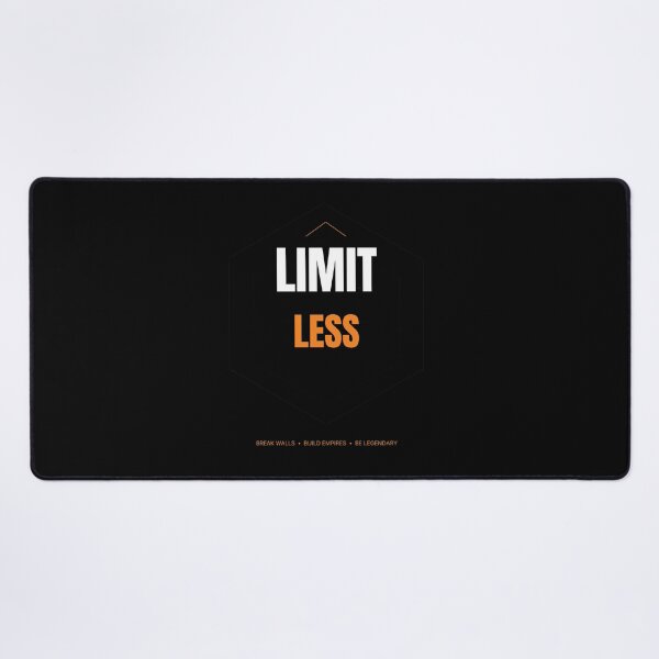 Item preview, Limit Less Motivational Typography Design designed and sold by Hayir Design.