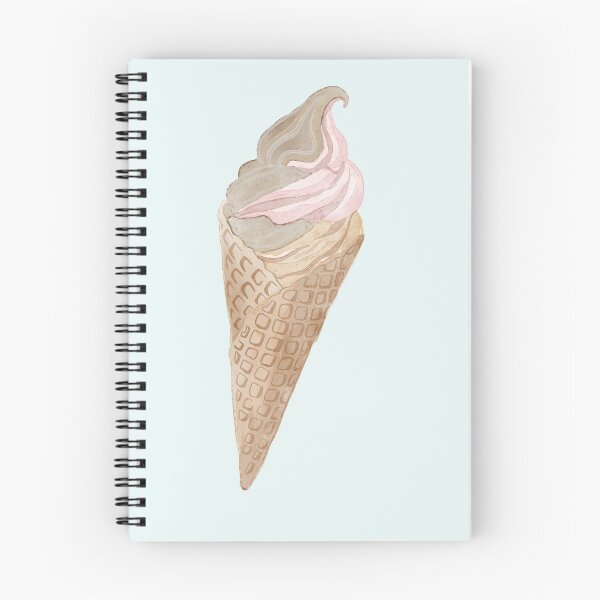 Item preview, Watercolor Soft Serve Ice Cream Cone designed and sold by Aren Ra.