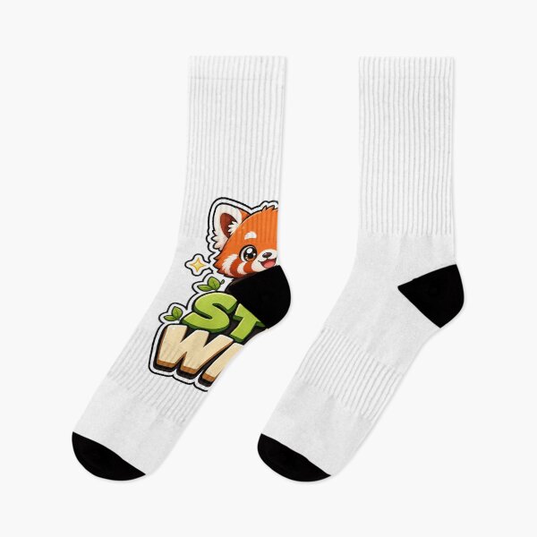 Item preview, Stay Wild Red Panda Kawaii designed and sold by BoosterShop.