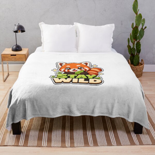 Item preview, Stay Wild Red Panda Kawaii designed and sold by BoosterShop.