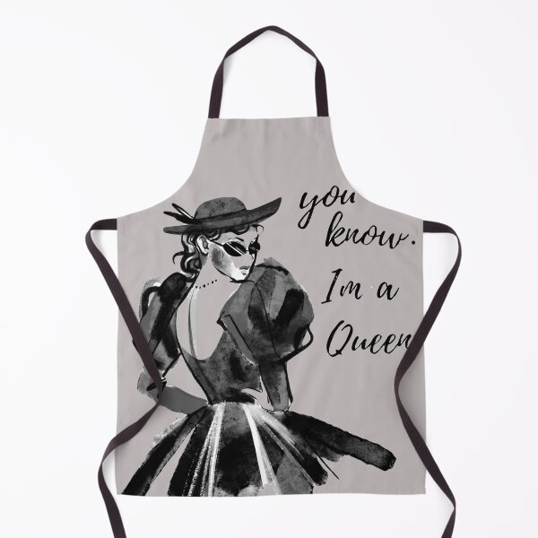Item preview, You Know I’m A Queen Vintage Fashion Girl Art designed and sold by busesplace.