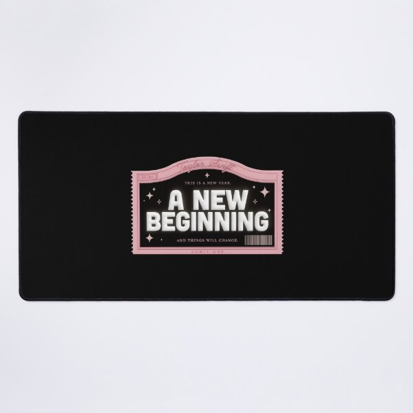 Item preview, This Is A New Year A New Beginning - Taylor Swift Pastel Gradient designed and sold by Enea Kelo.