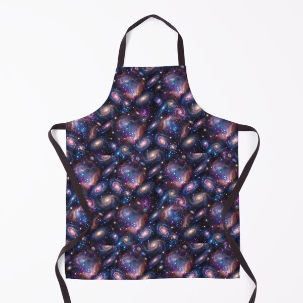 Item preview, Deep Space Nebula & Spiral Galaxy Seamless Pattern. designed and sold by ResonateUK.