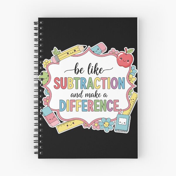 Item preview, Be Like Subtraction And Make A Difference Math Teacher Student Education Motivation designed and sold by PopStars1993.