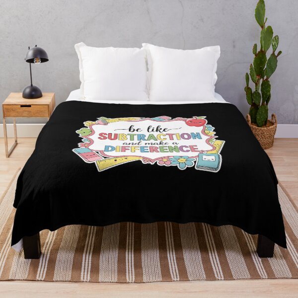 Item preview, Be Like Subtraction And Make A Difference Math Teacher Student Education Motivation designed and sold by PopStars1993.