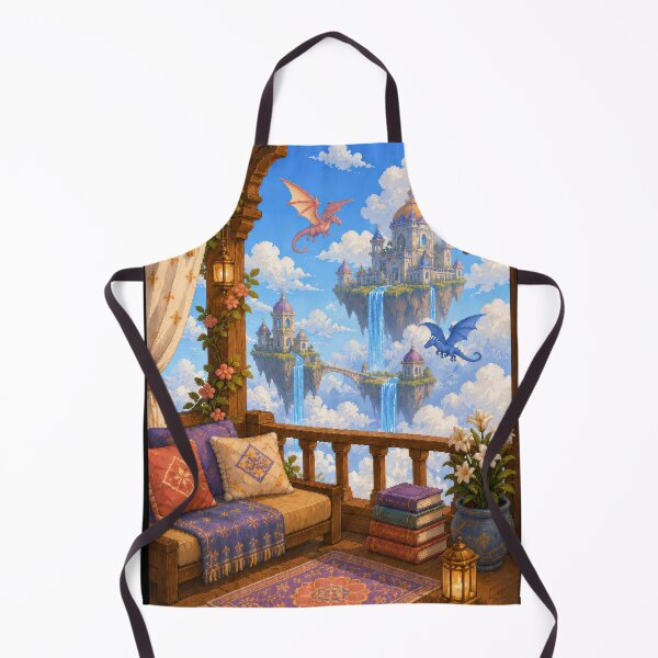 Item preview, Dragonwatch Balcony Over the Floating Kingdom  designed and sold by Sketchlegacy.