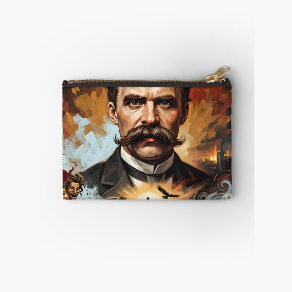 Item preview, Friedrich Nietzsche Philosophy Vintage Poster designed and sold by ARTROGAN.