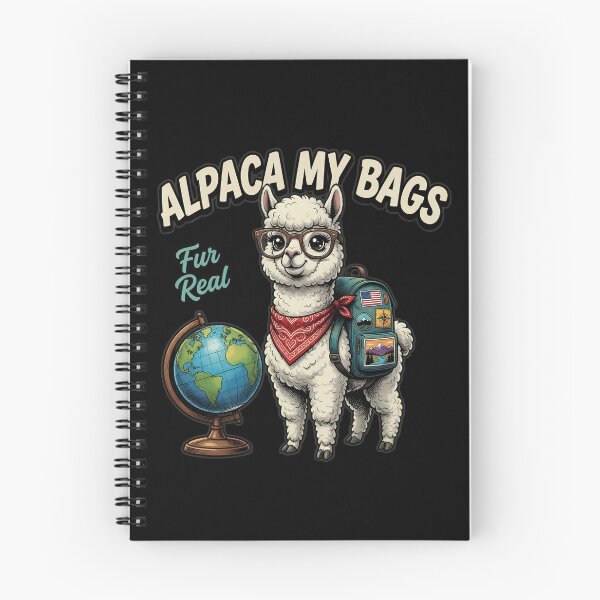 Item preview, Alpaca My Bags Funny Travel Pun Design designed and sold by TshirtsOnline-.