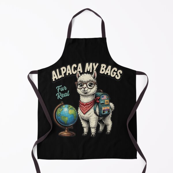 Item preview, Alpaca My Bags Funny Travel Pun Design designed and sold by TshirtsOnline-.