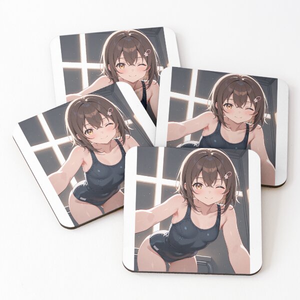 Item preview, Manga - Stylized Female Character, Digital Era Pin-up designed and sold by AnimeShin.