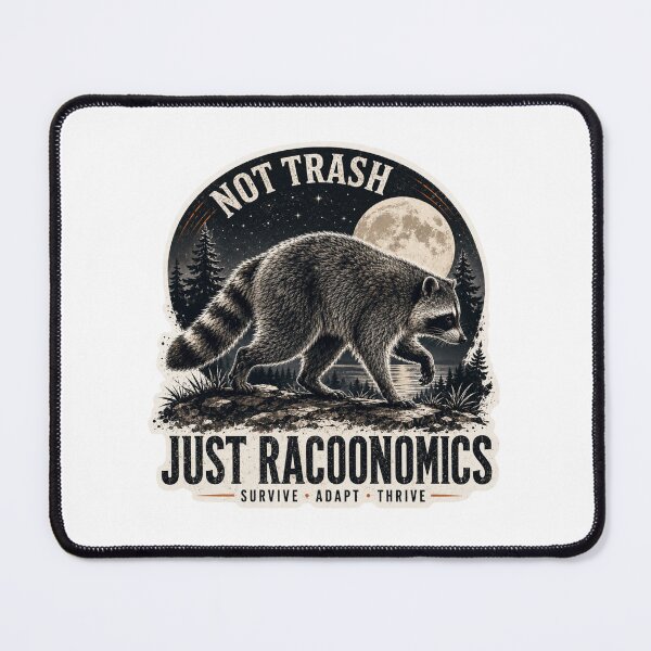 Item preview, Jimothy Raccoon - Viral Seattle Raccoon, Short Spine Syndrome Raccoon designed and sold by PatternFly.