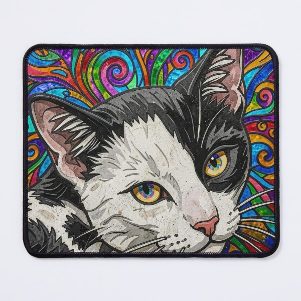Item preview, Mickie Cat Urban Mural 7 designed and sold by Reclining Buddha Cat.