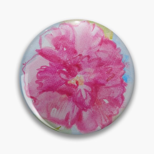 Item preview, Magenta hibiscus watercolour designed and sold by GalleryNora.
