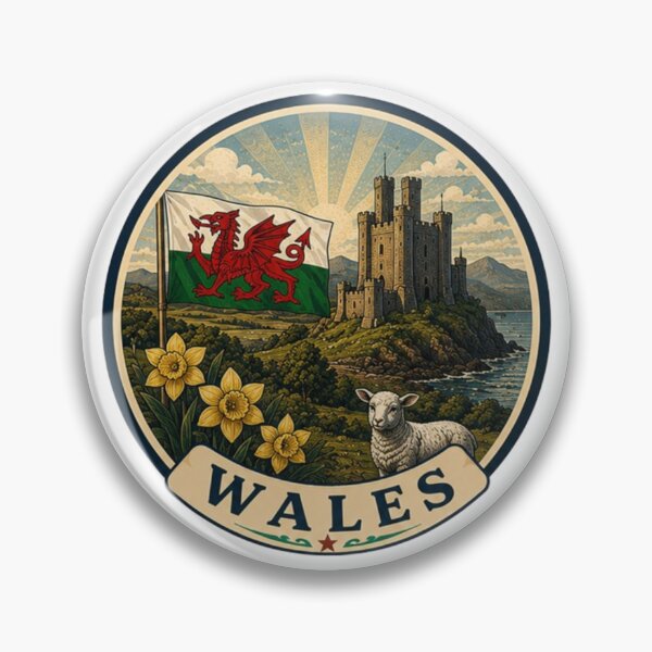 Item preview, Wales designed and sold by JonysCreativeDesigns.