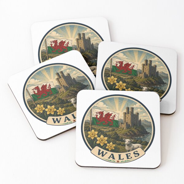 Item preview, Wales designed and sold by JonysCreativeDesigns.