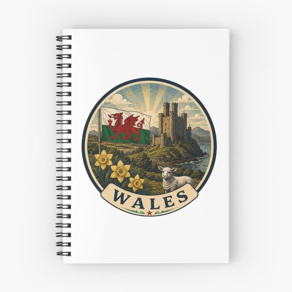 Item preview, Wales designed and sold by JonysCreativeDesigns.