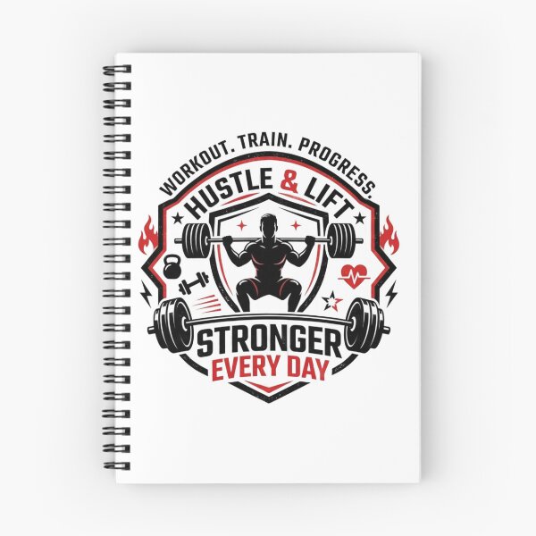 Item preview, Gym Motivation T-Shirt | Stronger Every Day Fitness Workout Design | Bodybuilding Weightlifting Gym Lover Gift designed and sold by MimiSabu.
