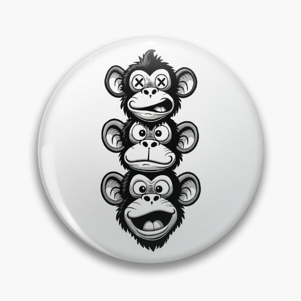 Item preview, Silly Stacked Monkeys designed and sold by ExtorrisDesigns.