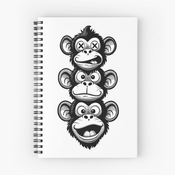 Item preview, Silly Stacked Monkeys designed and sold by ExtorrisDesigns.