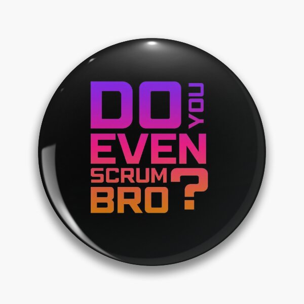 Item preview, Funny Scrum Master - Do You Even Scrum Bro Agile Tech - Synthwave Edition designed and sold by 3hornCreations.