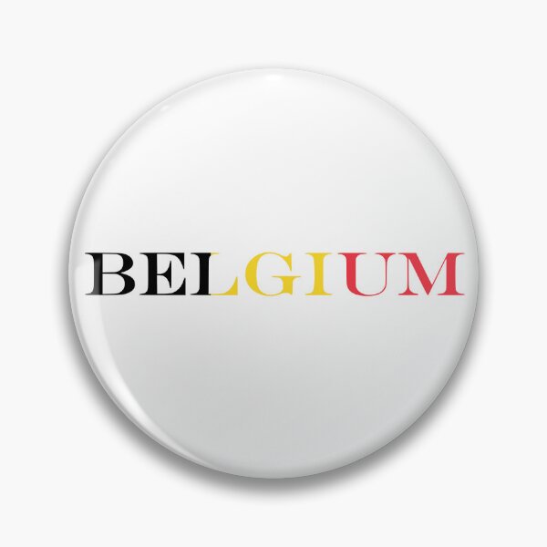 Item preview, Belgium Country Name Typography Flag  designed and sold by NTGUILTY.