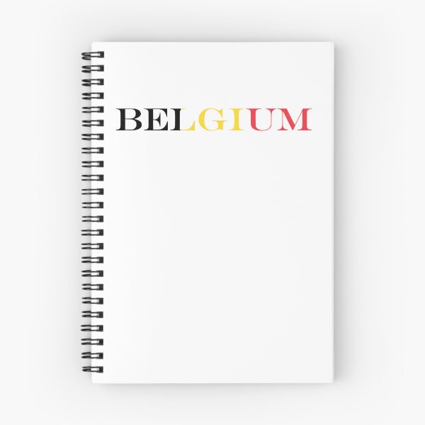 Item preview, Belgium Country Name Typography Flag  designed and sold by NTGUILTY.