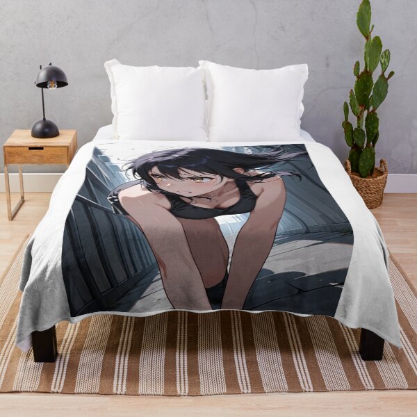 Item preview, Manga - Stylized Female Character, Dynamic and Troubling Urban Scene designed and sold by AnimeShin.