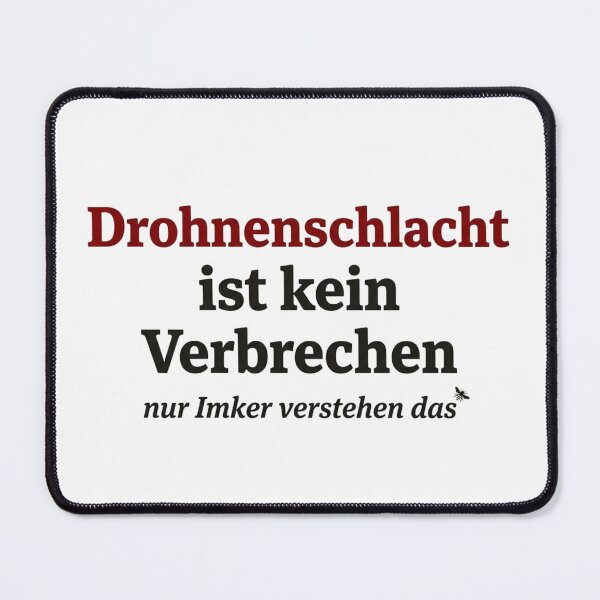 Item preview, Drone warfare is not a crime. Funny beekeeper saying. designed and sold by BoosterShop.