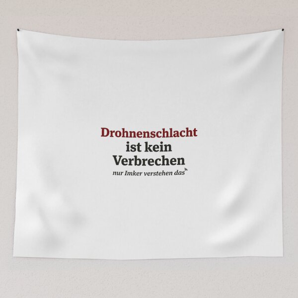Item preview, Drone warfare is not a crime. Funny beekeeper saying. designed and sold by BoosterShop.