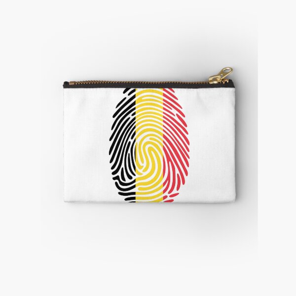 Item preview, Belgium Flag Fingerprint Identity | Belgian DNA Heritage Graphic designed and sold by NTGUILTY.