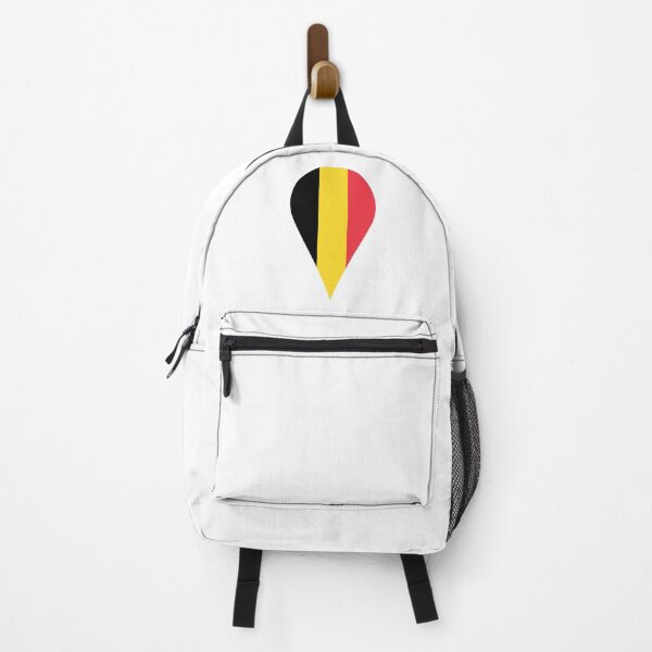 Item preview, Belgium Flag Location Pin Map Marker | Belgian Destination GPS Icon designed and sold by NTGUILTY.