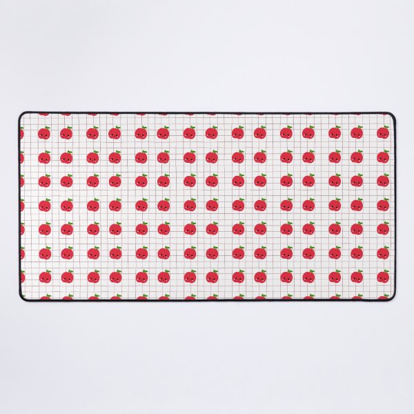 Item preview, Red Cute Kawaii Apple Pattern Grid Background Sweet Fruit Seamless Design designed and sold by Art IN Pack.