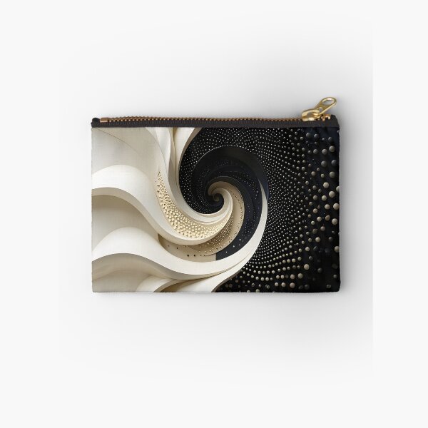 Item preview, Intricate Black and White Spiral Design designed and sold by Vicky Brago-Mitchell®.